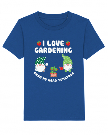I Love Gardening from My Head Tomatoes Majorelle Blue