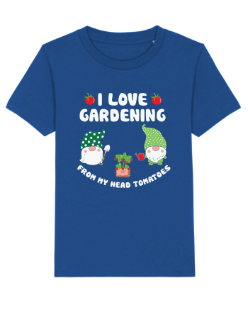 I Love Gardening from My Head Tomatoes Majorelle Blue