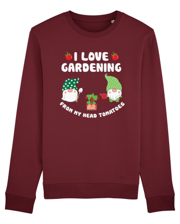 I Love Gardening from My Head Tomatoes Burgundy