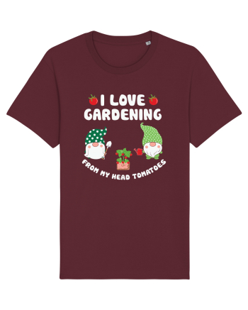 I Love Gardening from My Head Tomatoes Burgundy