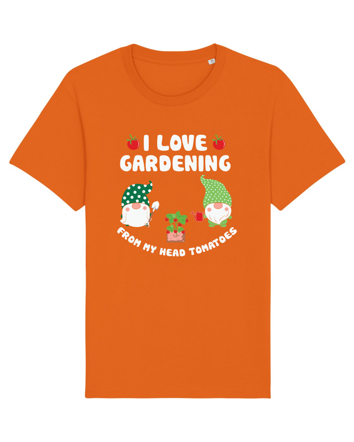 Tricou mânecă scurtă Unisex Rocker Bright Orange