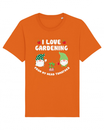 I Love Gardening from My Head Tomatoes Bright Orange