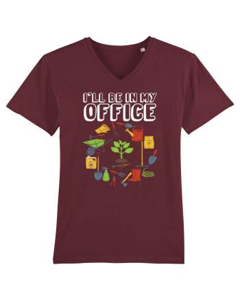 I'll Be In My Office Burgundy