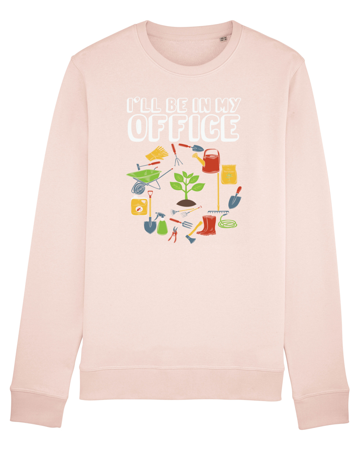 Bluză mânecă lungă Unisex Rise Candy Pink