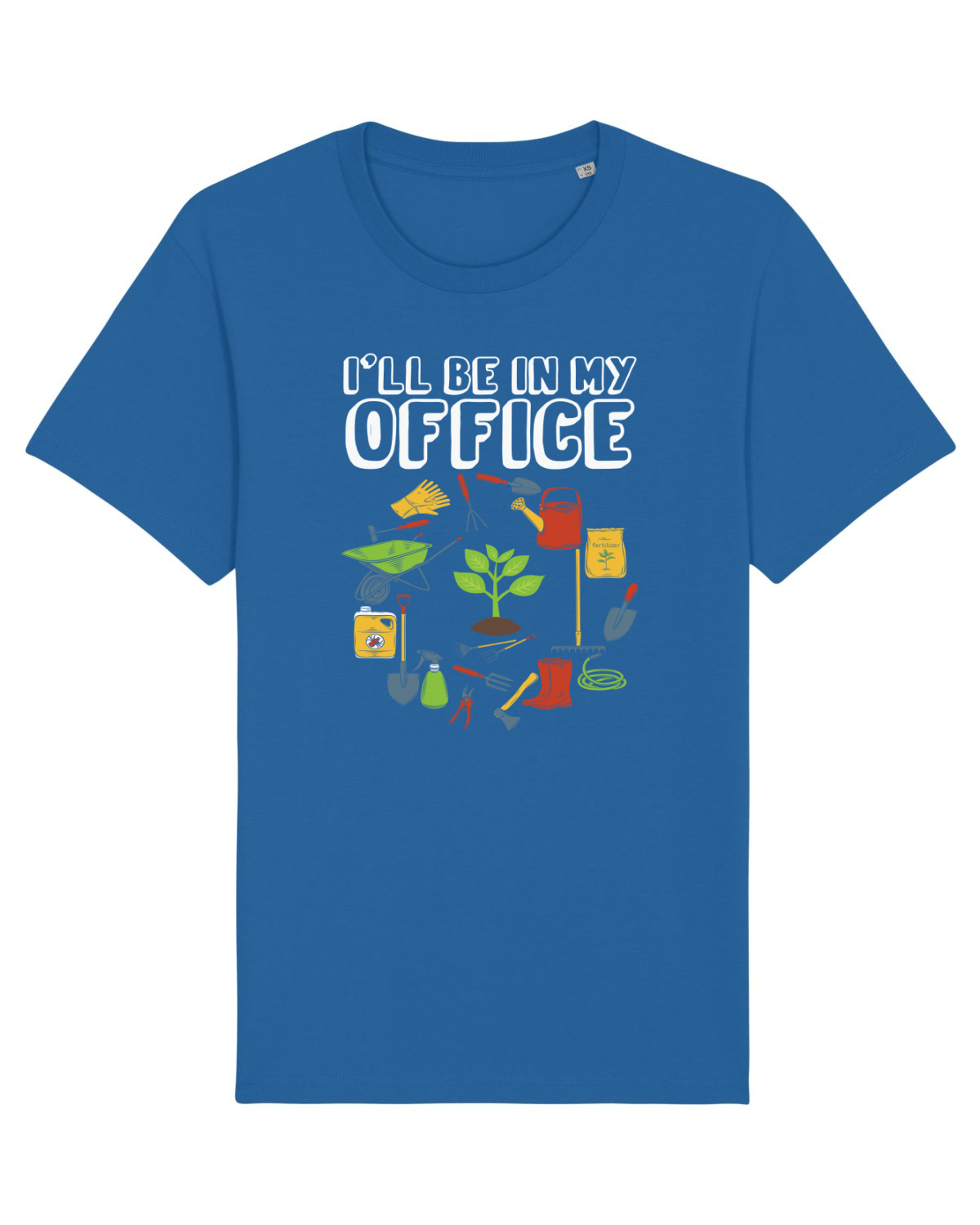 Tricou mânecă scurtă Unisex Rocker Royal Blue