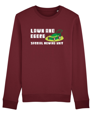 Lawn and Order Special Mowing Unit Burgundy