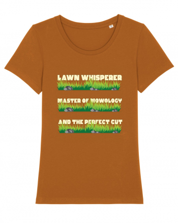 Lawn Whisperer Master of Mowology and the Perfect Cut Roasted Orange