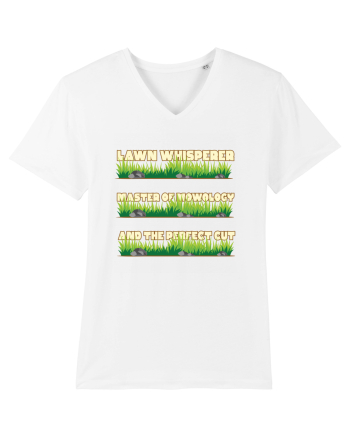 Lawn Whisperer Master of Mowology and the Perfect Cut White