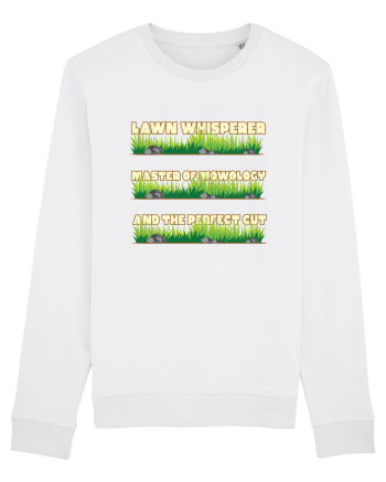 Lawn Whisperer Master of Mowology and the Perfect Cut White