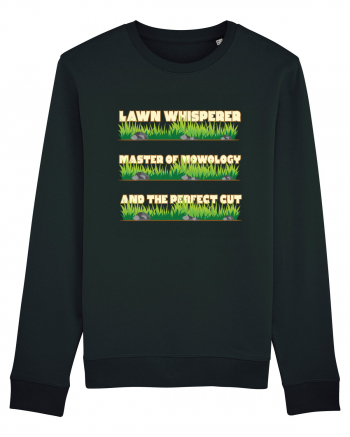Lawn Whisperer Master of Mowology and the Perfect Cut Black