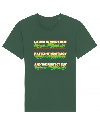Lawn Whisperer Master of Mowology and the Perfect Cut Bottle Green