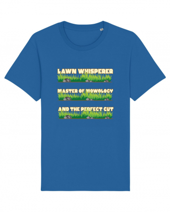 Lawn Whisperer Master of Mowology and the Perfect Cut Royal Blue