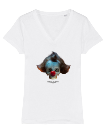 Craniu clown - skullclown White
