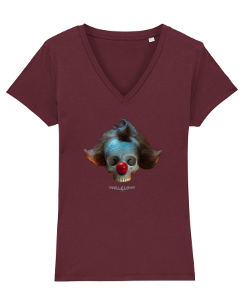 Craniu clown - skullclown Burgundy