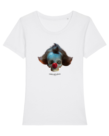 Craniu clown - skullclown White
