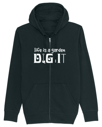 Life is a Garden Dig It Black