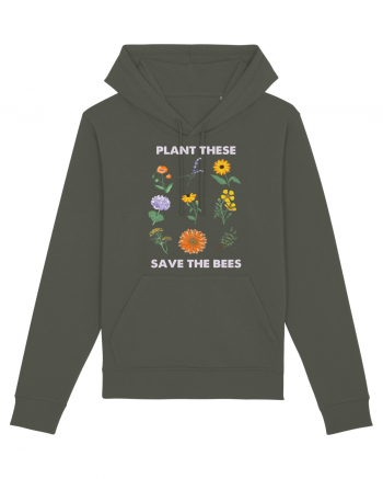 Plant These Save the Bees Khaki