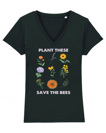 Plant These Save the Bees Black