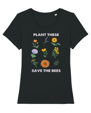 Plant These Save the Bees Black