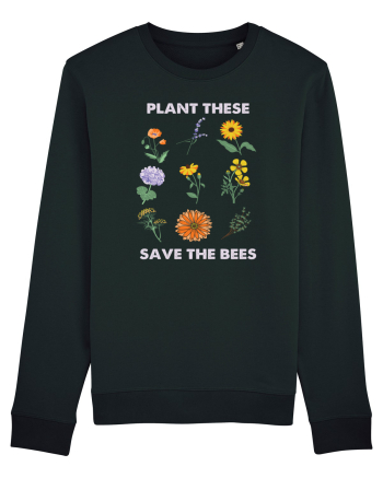 Plant These Save the Bees Black