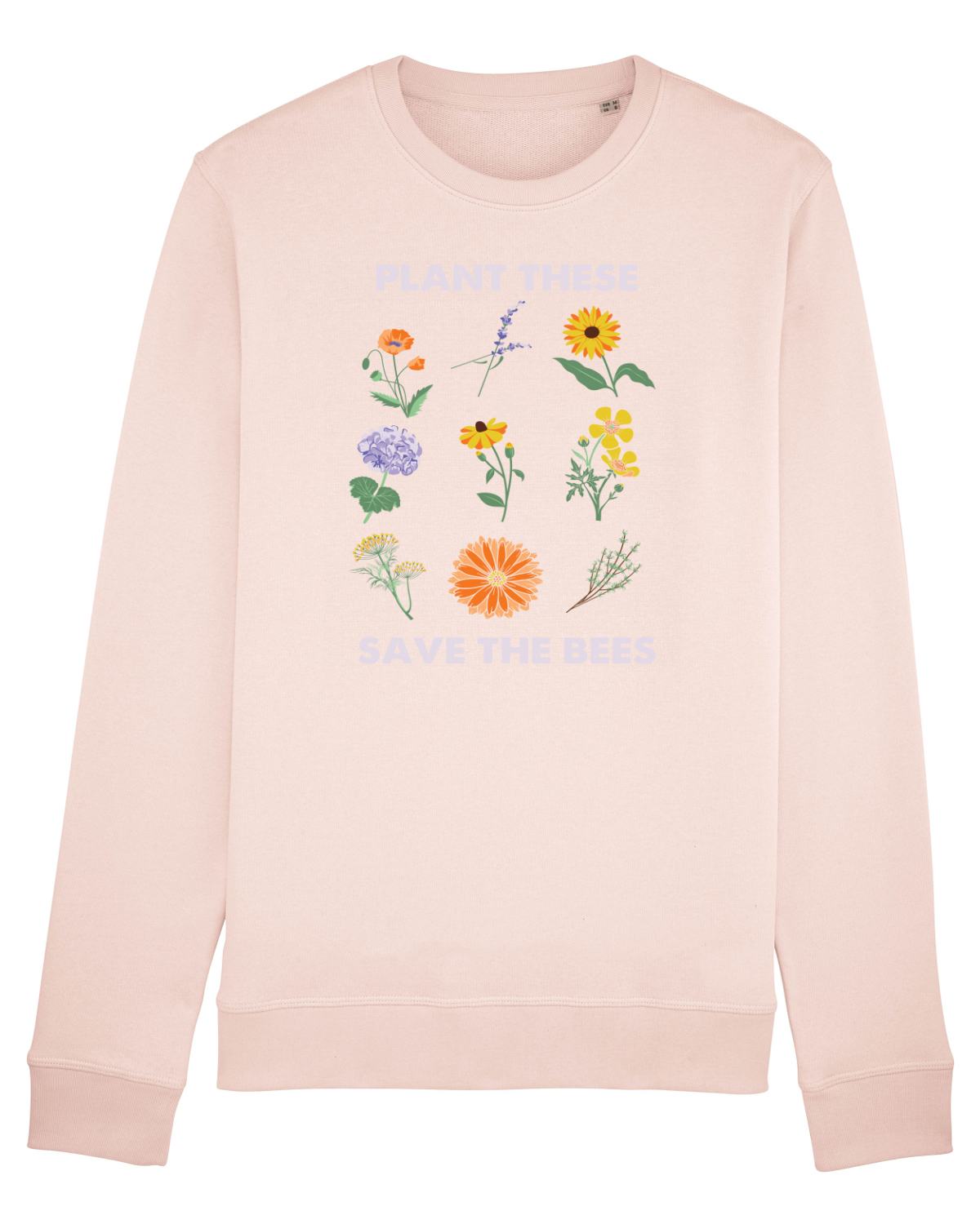 Bluză mânecă lungă Unisex Rise Candy Pink