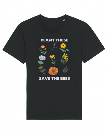Plant These Save the Bees Black