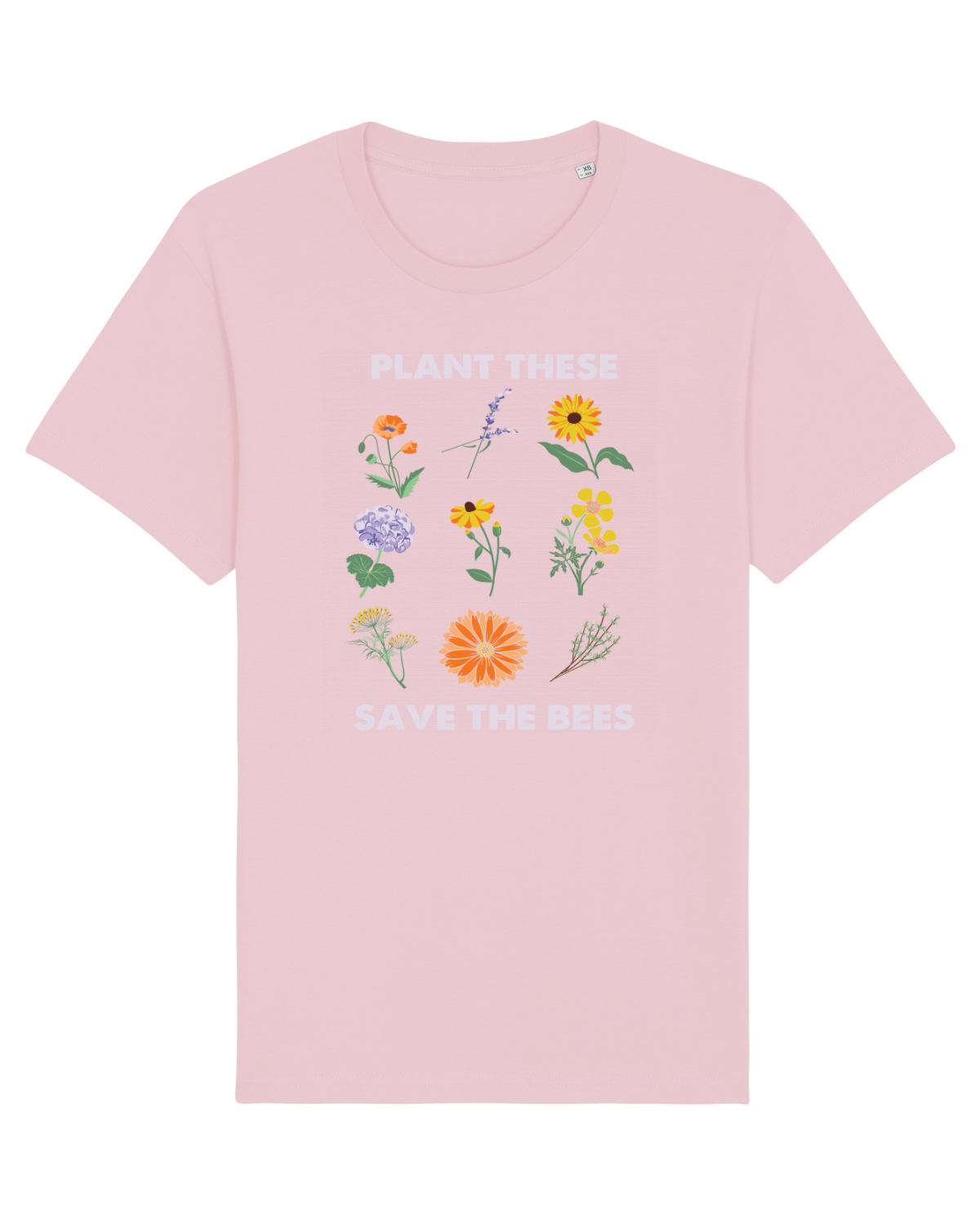 Tricou mânecă scurtă Unisex Rocker Cotton Pink
