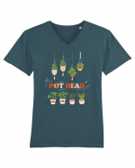 Pot Head Tricou mânecă scurtă guler V Bărbat Presenter