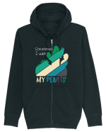 Sometimes I Wet My Plants Hanorac cu fermoar Unisex Connector