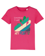 Sometimes I Wet My Plants Tricou mânecă scurtă  Copii Mini Creator