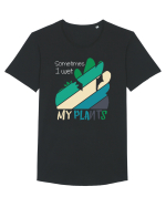 Sometimes I Wet My Plants Tricou mânecă scurtă guler larg Bărbat Skater