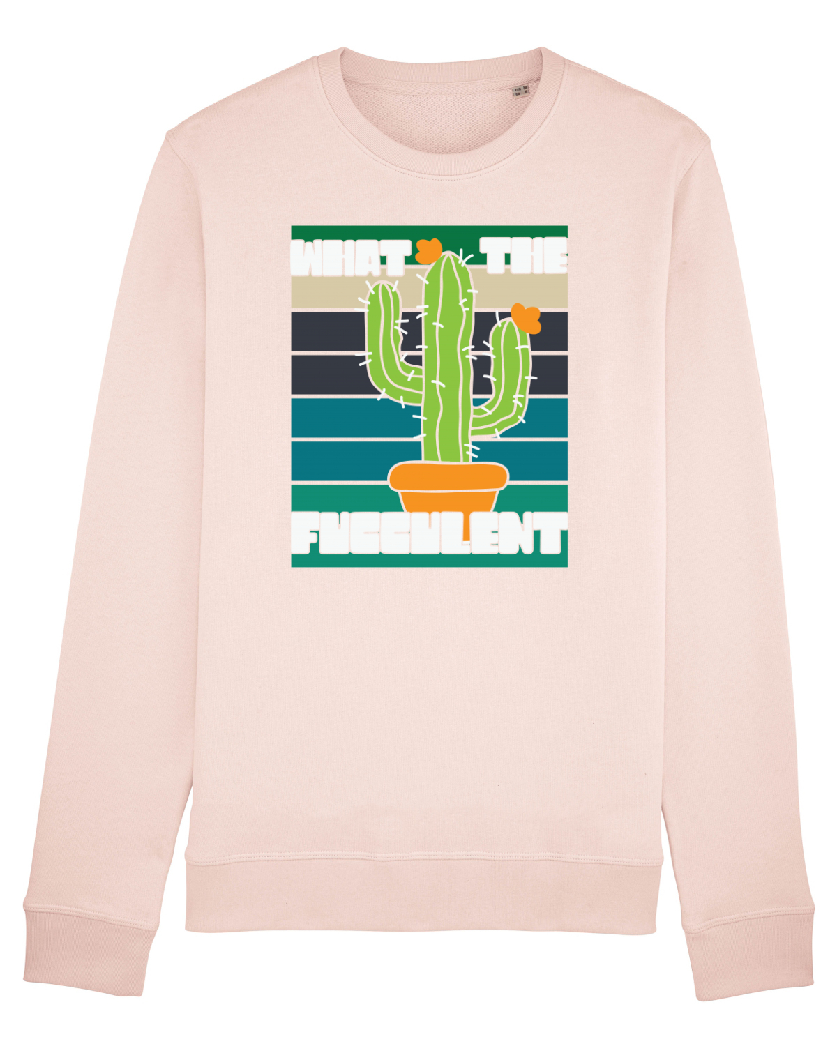 Bluză mânecă lungă Unisex Rise Candy Pink