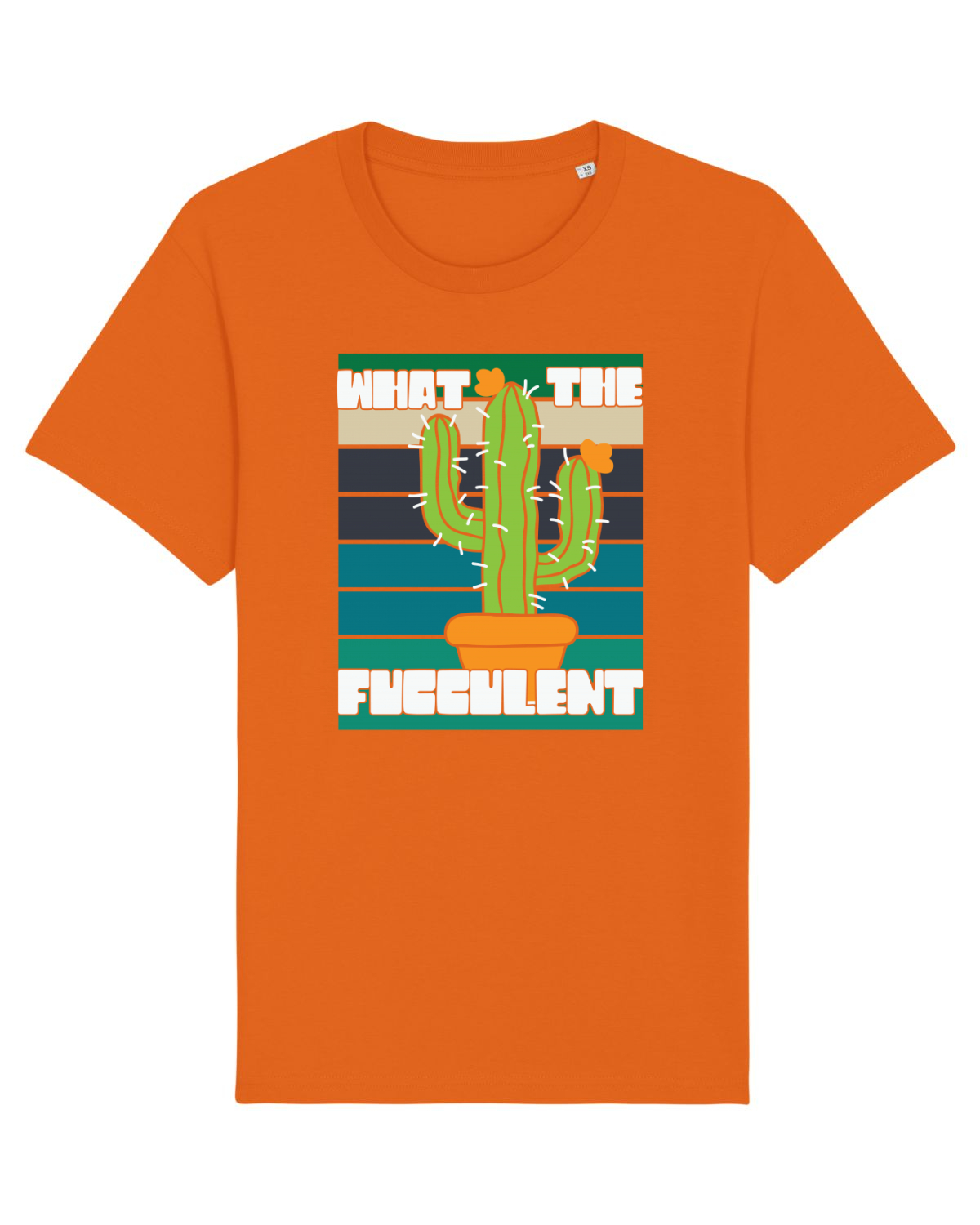 Tricou mânecă scurtă Unisex Rocker Bright Orange