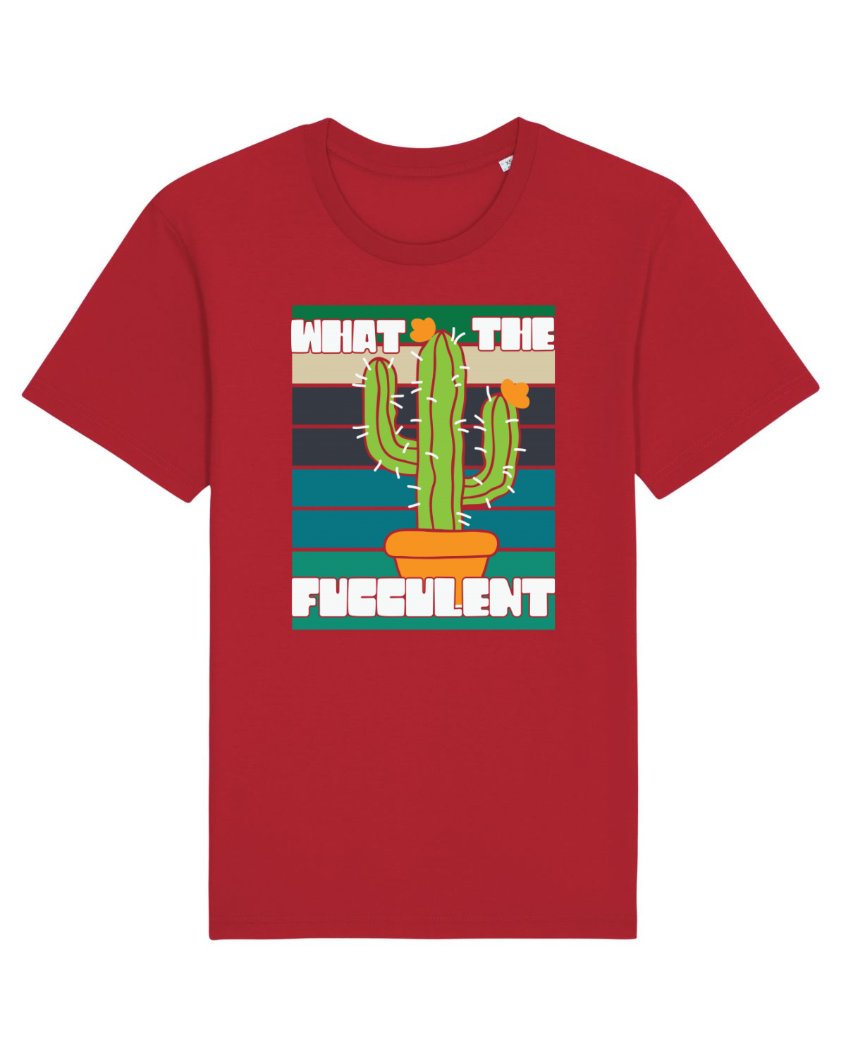Tricou mânecă scurtă Unisex Rocker Red