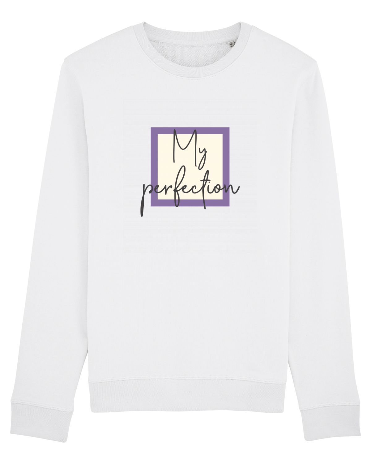Bluză mânecă lungă Unisex Rise White