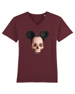 Craniu Darkmouse happy Tricou mânecă scurtă guler V Bărbat Presenter