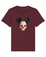 Craniu Darkmouse happy Tricou mânecă scurtă Unisex Rocker