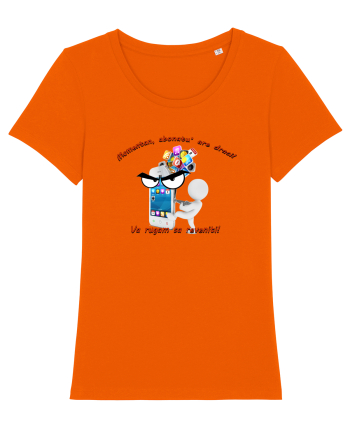 Nu raspund la telefon Bright Orange