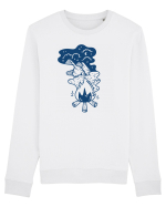 La un foc de tabara Bluză mânecă lungă Unisex Rise