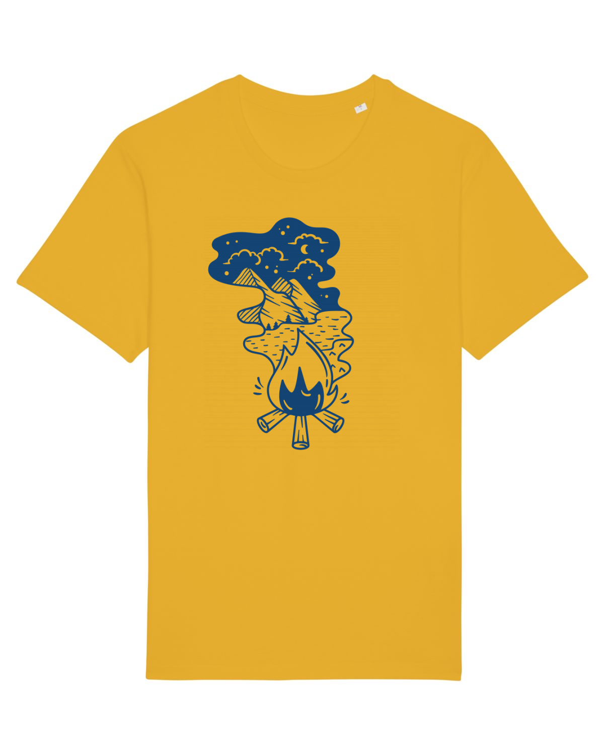 Tricou mânecă scurtă Unisex Rocker Spectra Yellow