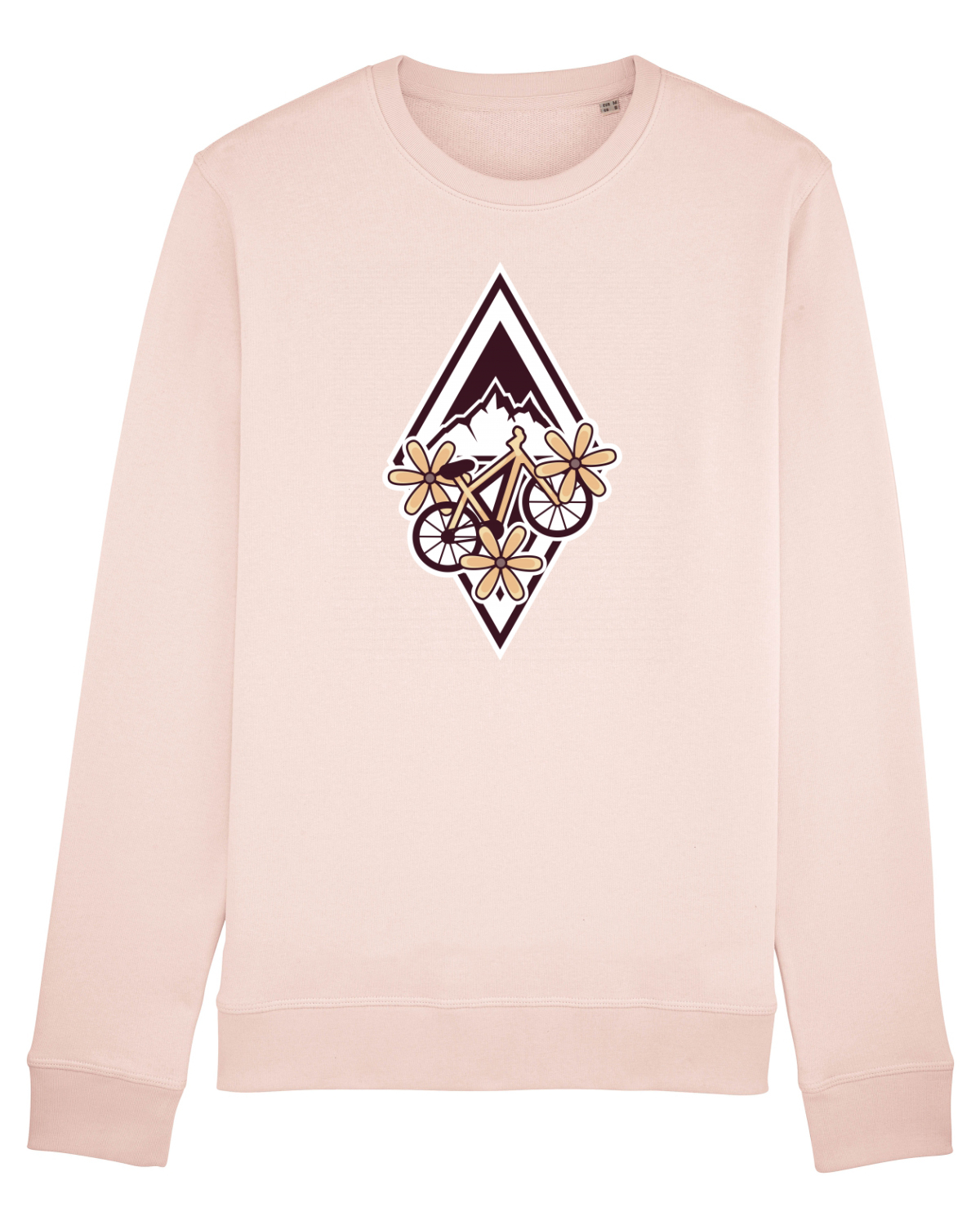 Bluză mânecă lungă Unisex Rise Candy Pink