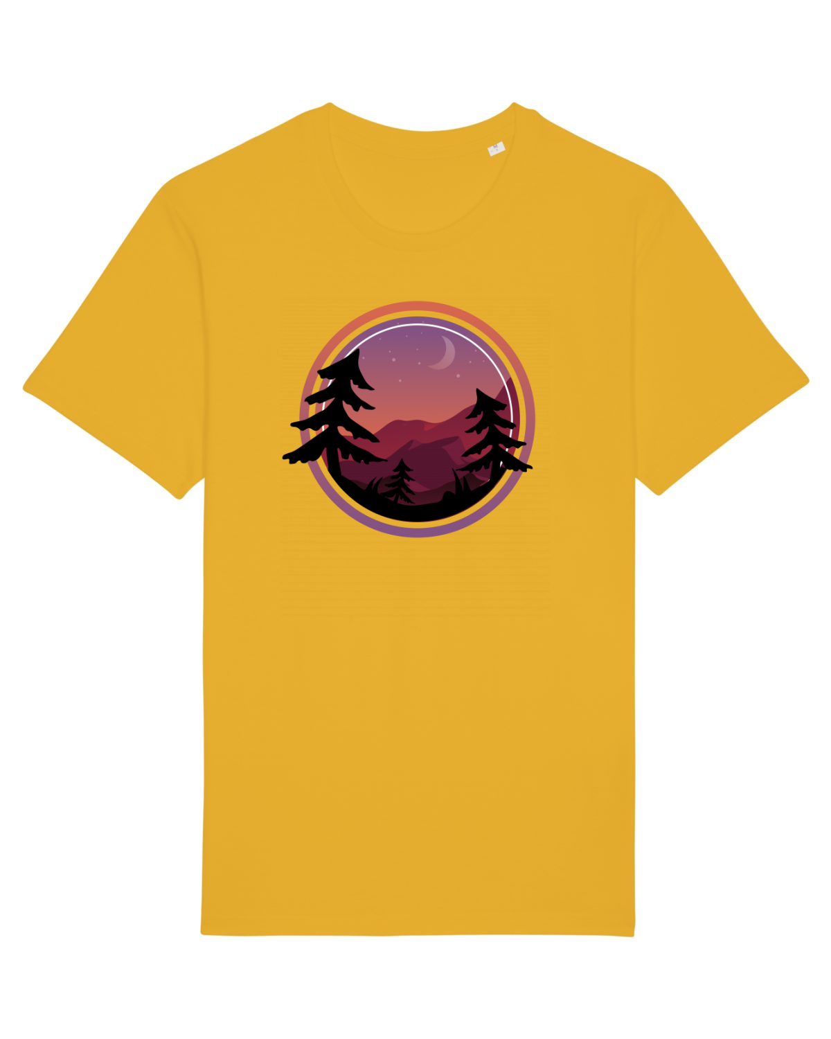 Tricou mânecă scurtă Unisex Rocker Spectra Yellow