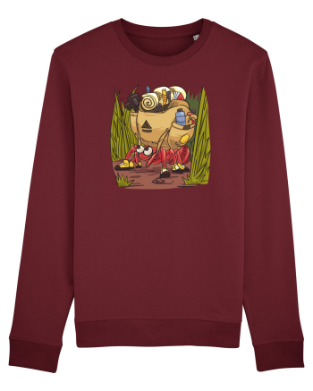 Cu crabul la padure Burgundy