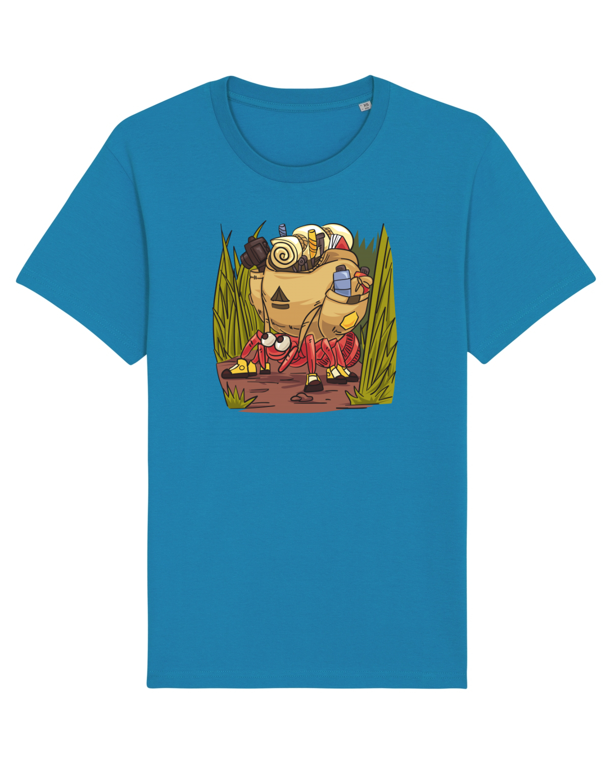 Tricou mânecă scurtă Unisex Rocker Azur