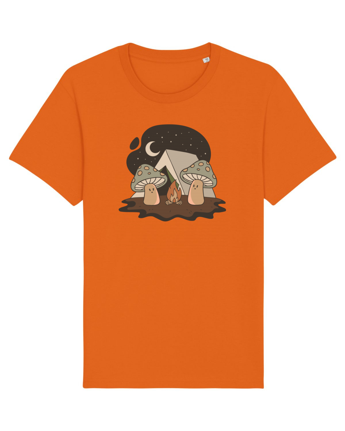 Tricou mânecă scurtă Unisex Rocker Bright Orange