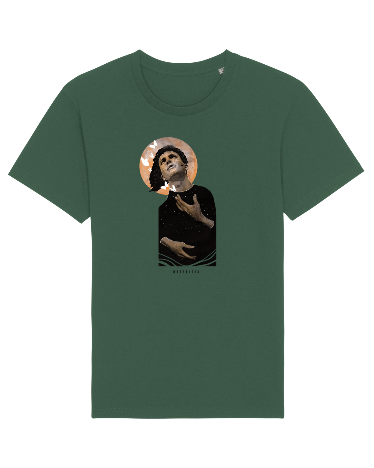 Tricou mânecă scurtă Unisex Rocker Bottle Green