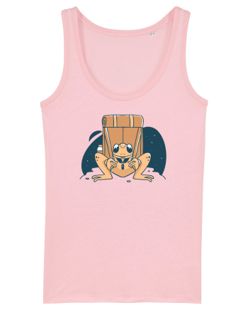 Broasca ce care un rupsac in spate Cotton Pink