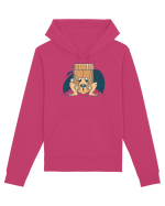 Broasca ce care un rupsac in spate Hanorac Unisex Drummer