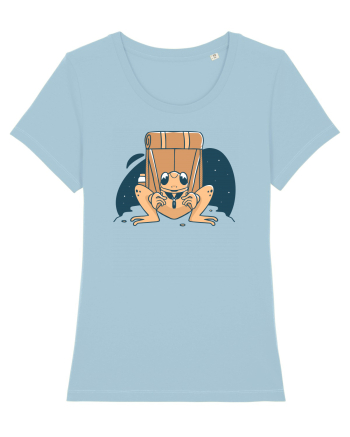 Broasca ce care un rupsac in spate Sky Blue
