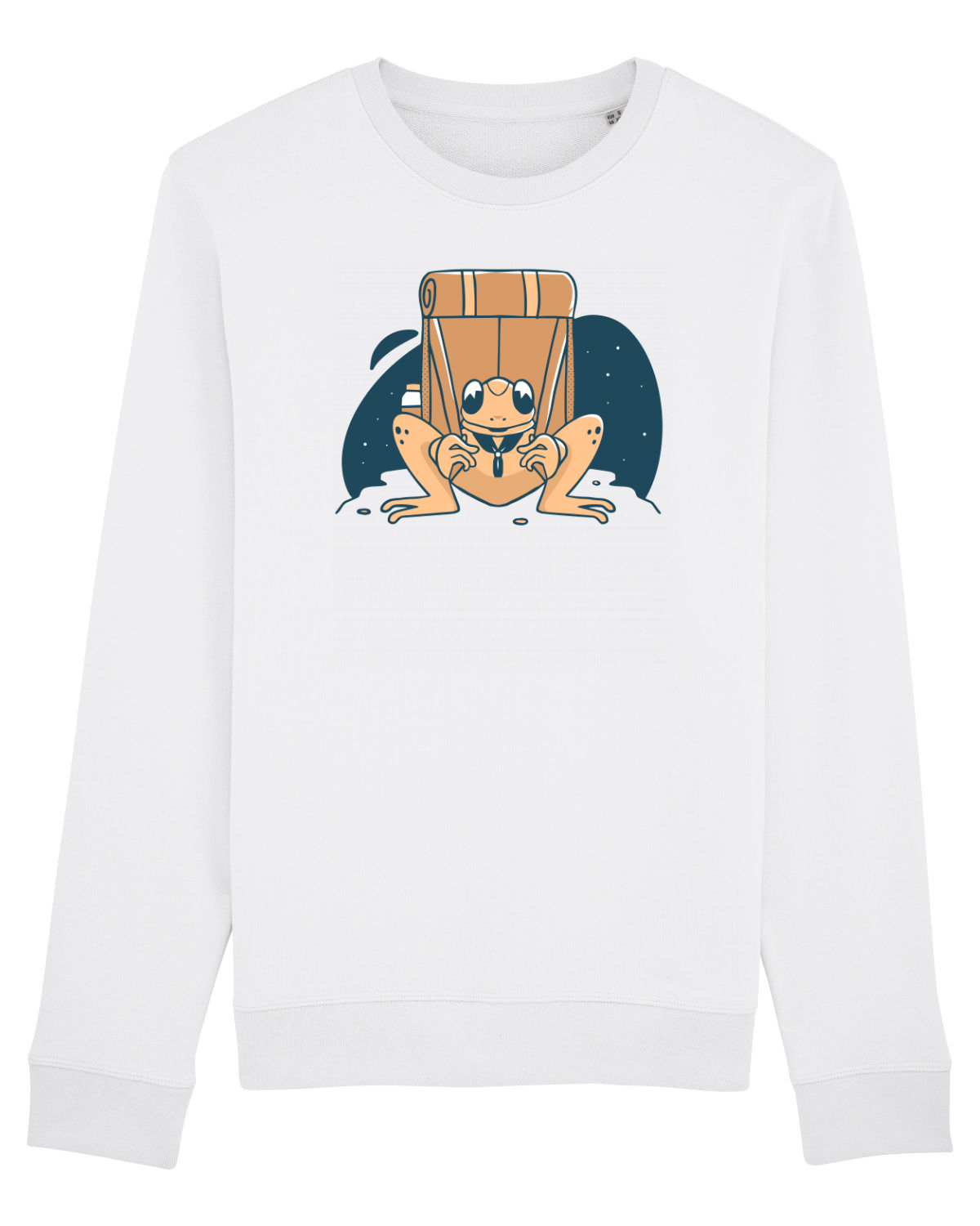 Bluză mânecă lungă Unisex Rise White